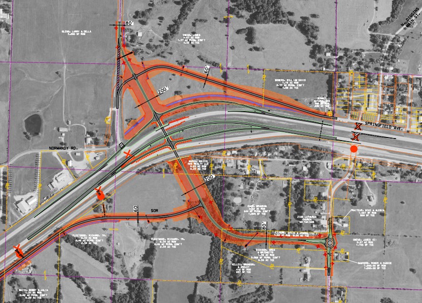 Missouri Department of Transportation (MoDOT) will be constructing a new interchange on Route 60 at Route A, and a new south Outer Road between Route Z in Fordland and Route A in Diggins.